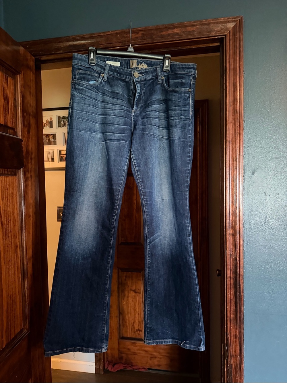 Kut from the Kloth Dark Blue Flare Jeans